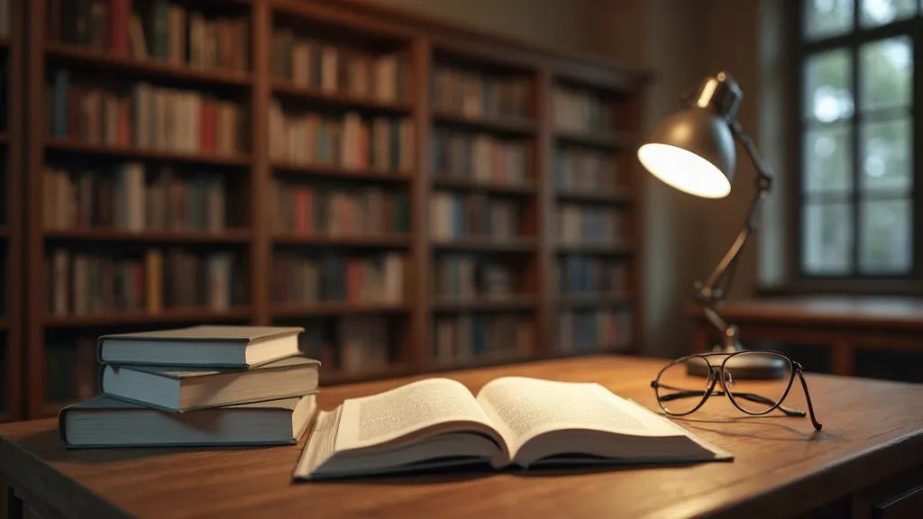 Scientific journals and books on a library shelf, representing the verbal autopsy research literature